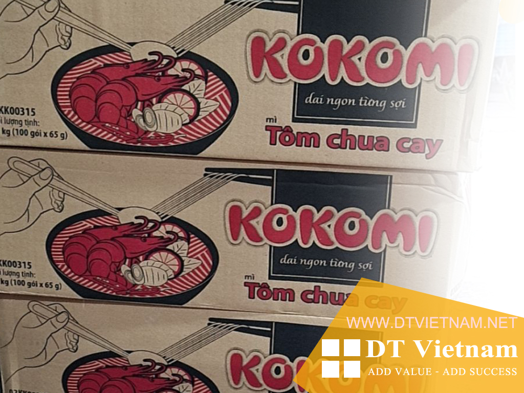 Mì Kokomi Tôm chua cay  100gói x 65gr