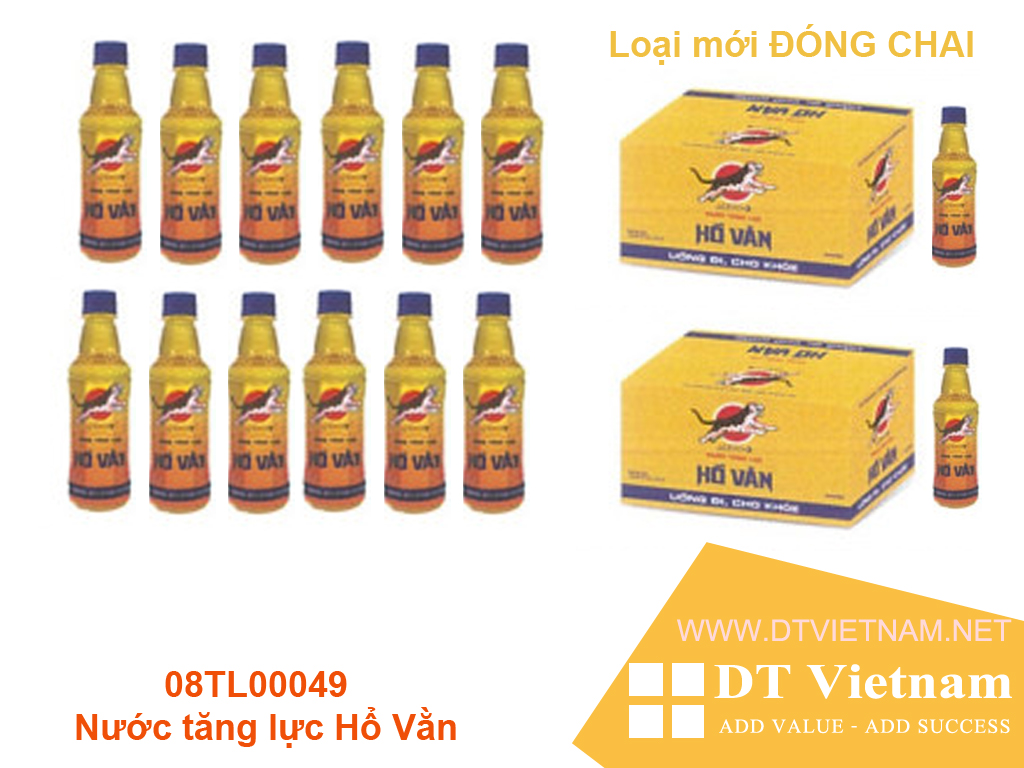 Thực phẩm bổ sung nước tăng lực Hổ Vằn  4bl x 6chai x 330ml