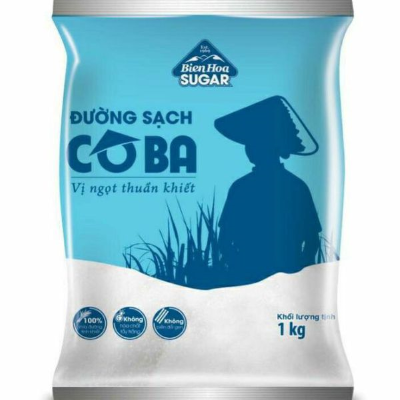 Đường sạch Cô Ba 1kg (Xanh dương)