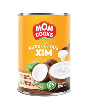 Nước cốt dừa Xim Mom Cooks 400ml