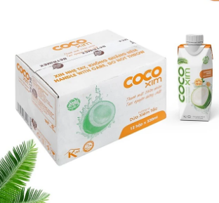 Nước dừa Cocoxim Tắc 330 ml P12-6