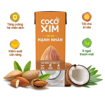 Sữa dừa Cocoxim Hạnh nhân 330ml P12