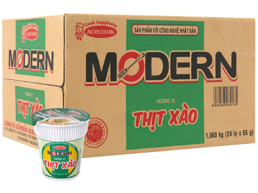 Mì Ly Modern Thịt Xào 24